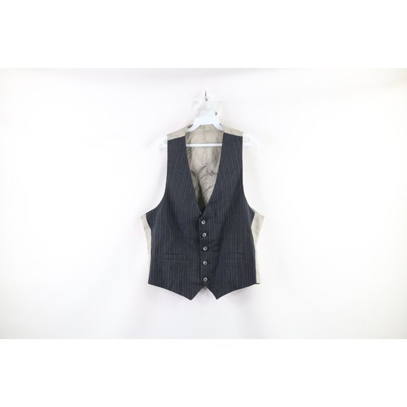Tristan & Isuet Vintage Y2K Canvas Suit Vest Size 7